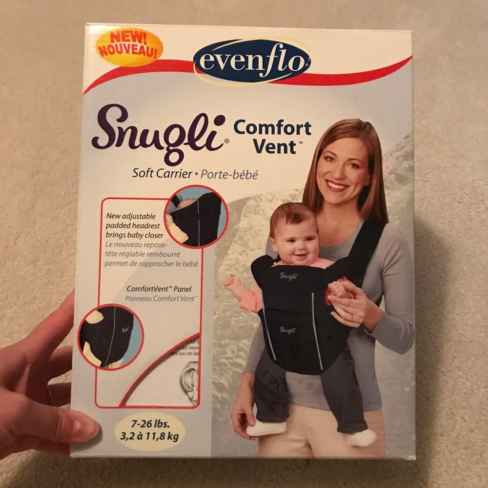 Evenflo Snugli Baby Carrier - Deep Blue